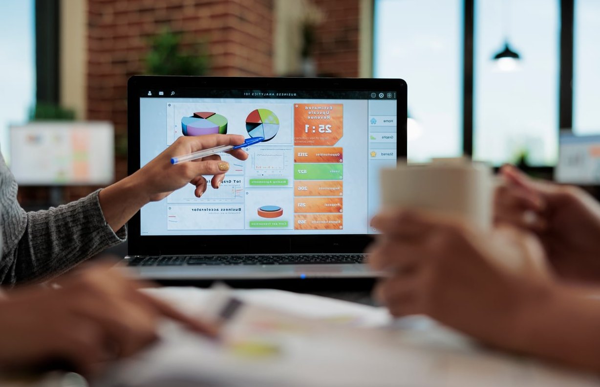 google ads dashboard laptop