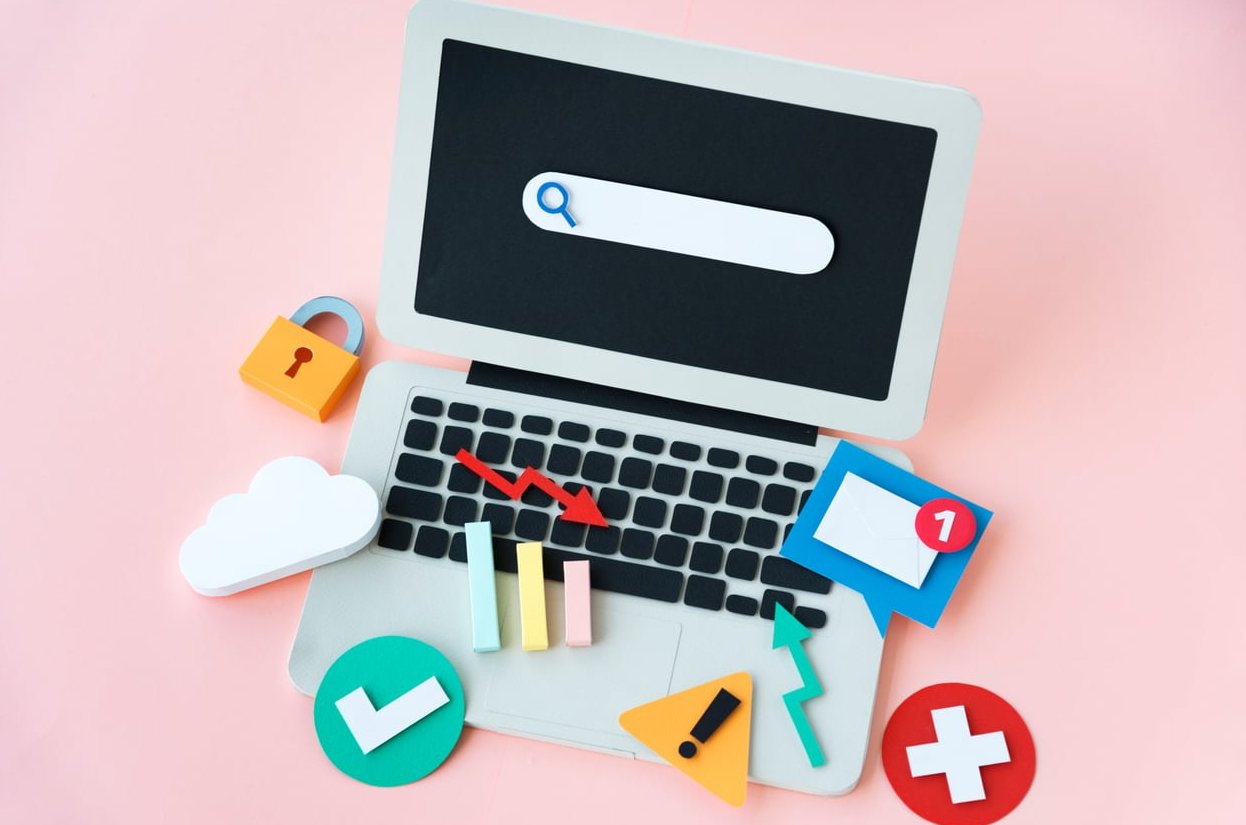 google search results laptop