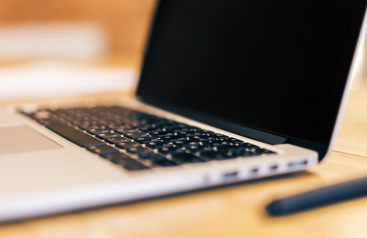 spreadsheet keyboard laptop