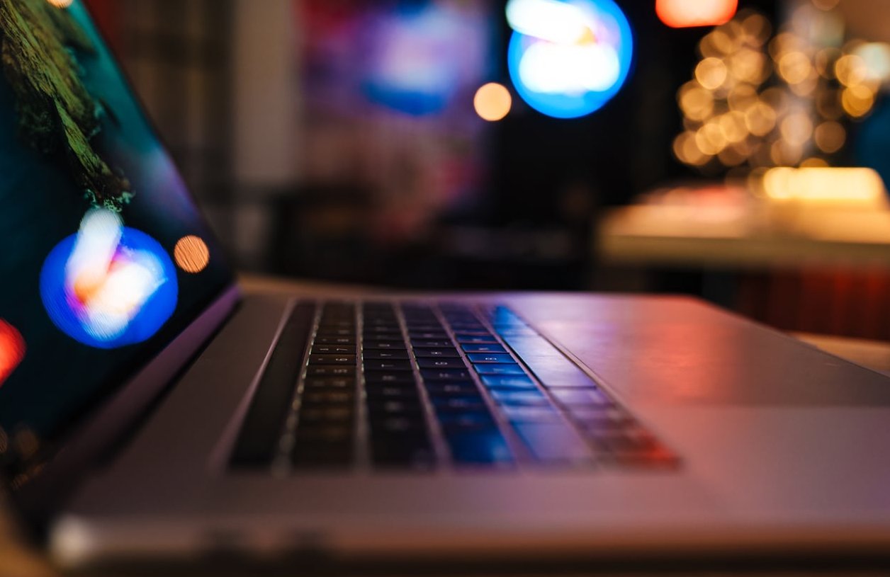 spreadsheet keyboard laptop