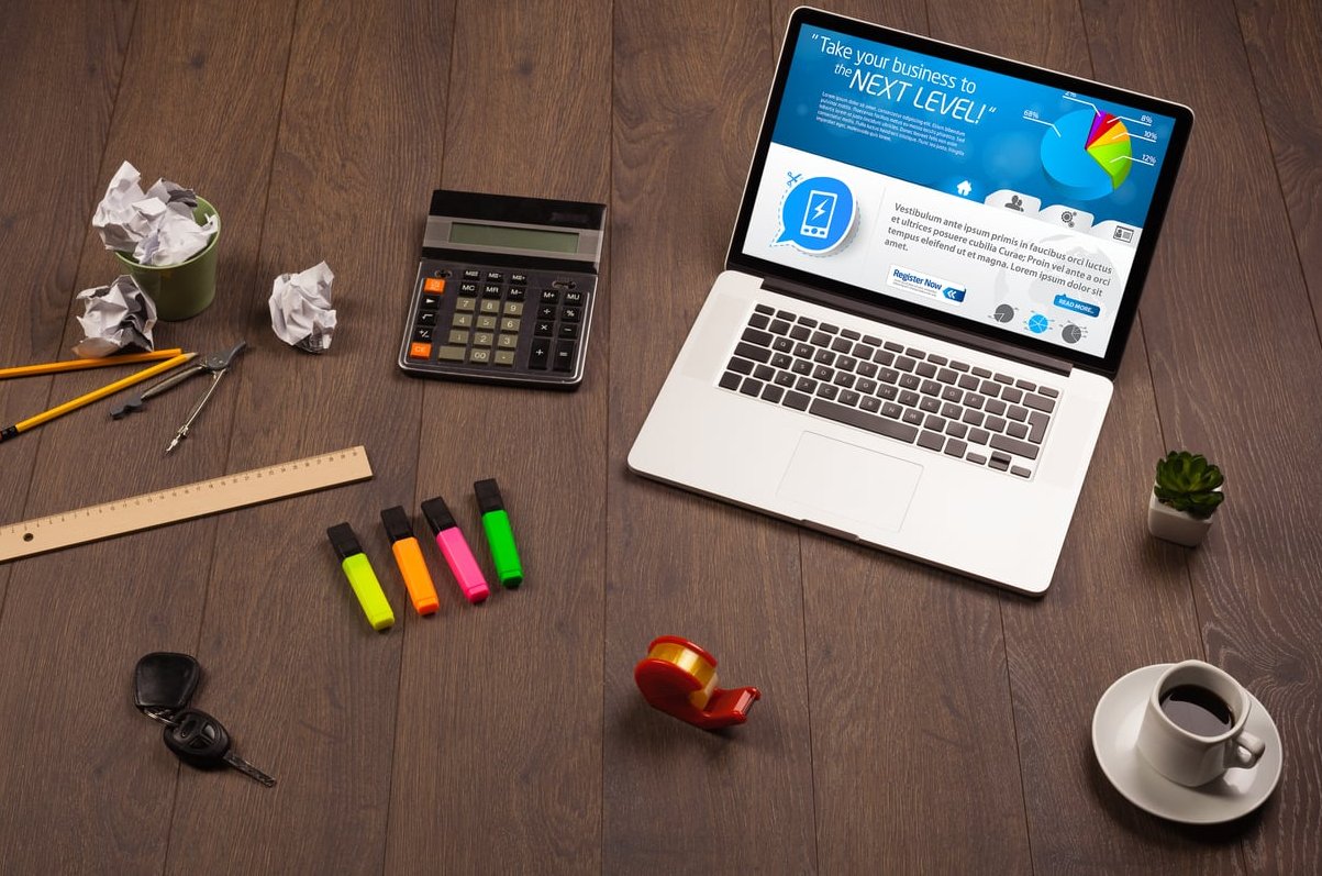 ecommerce product page laptop