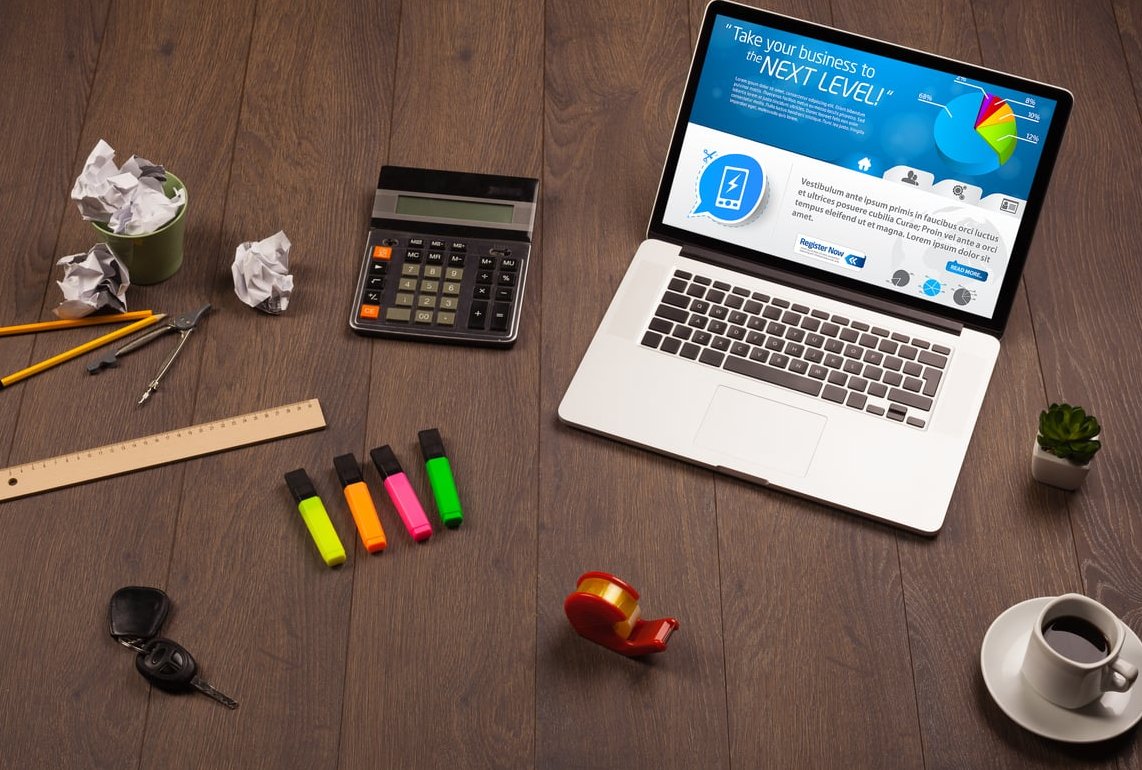 ecommerce product page laptop