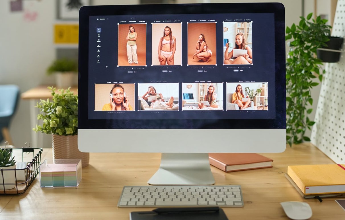 social media planning desk
